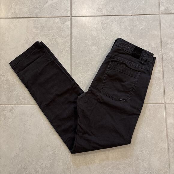 Prana Breathe Slim Fit Men Pants Hiking Outdoor Chino Performance Gray 32/32 - Picture 1 of 8